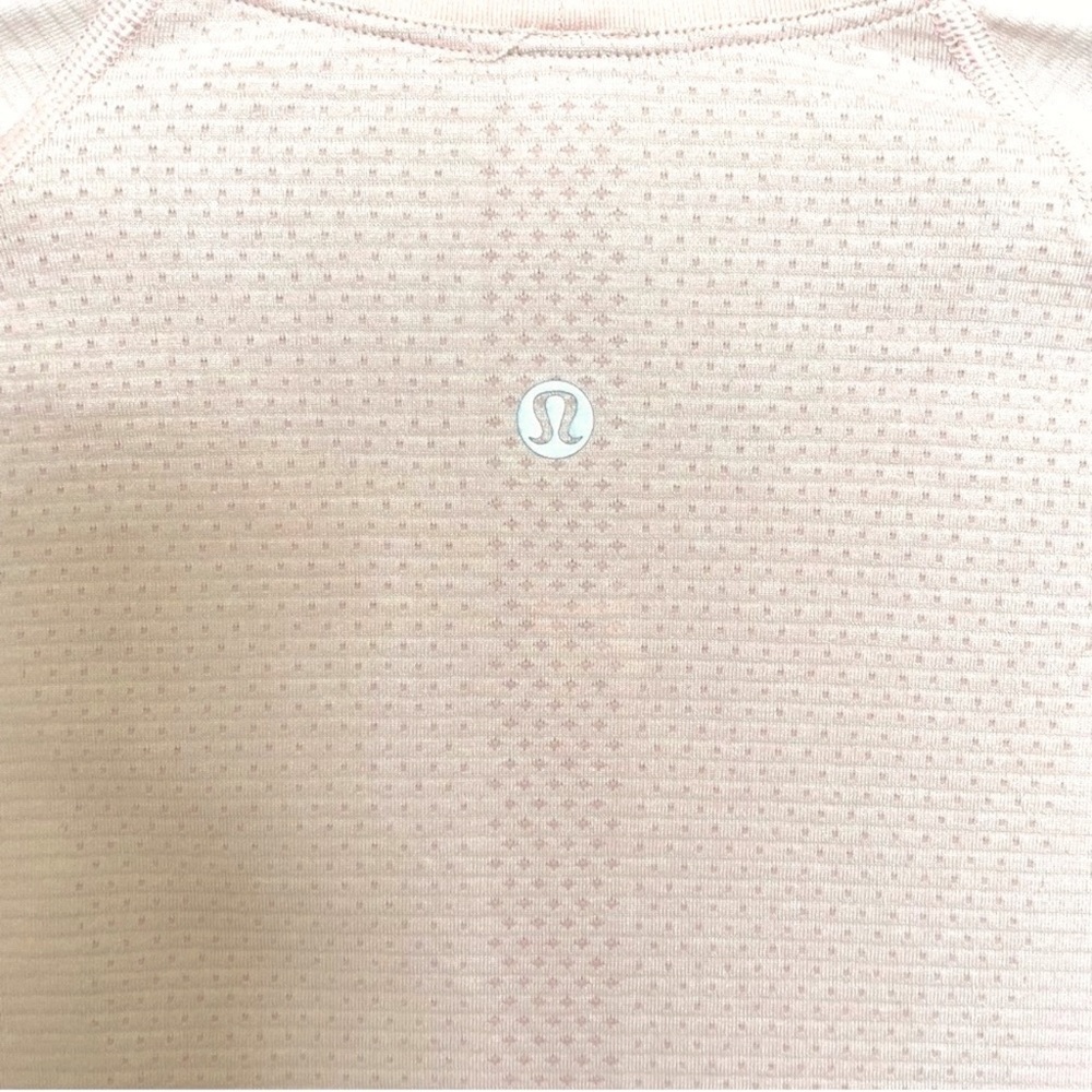 NWT Lululemon Swiftly Tech Long Sleeve Shirt 2.0 *Race Length Flush Pink Size 0 - Picture 4 of 6
